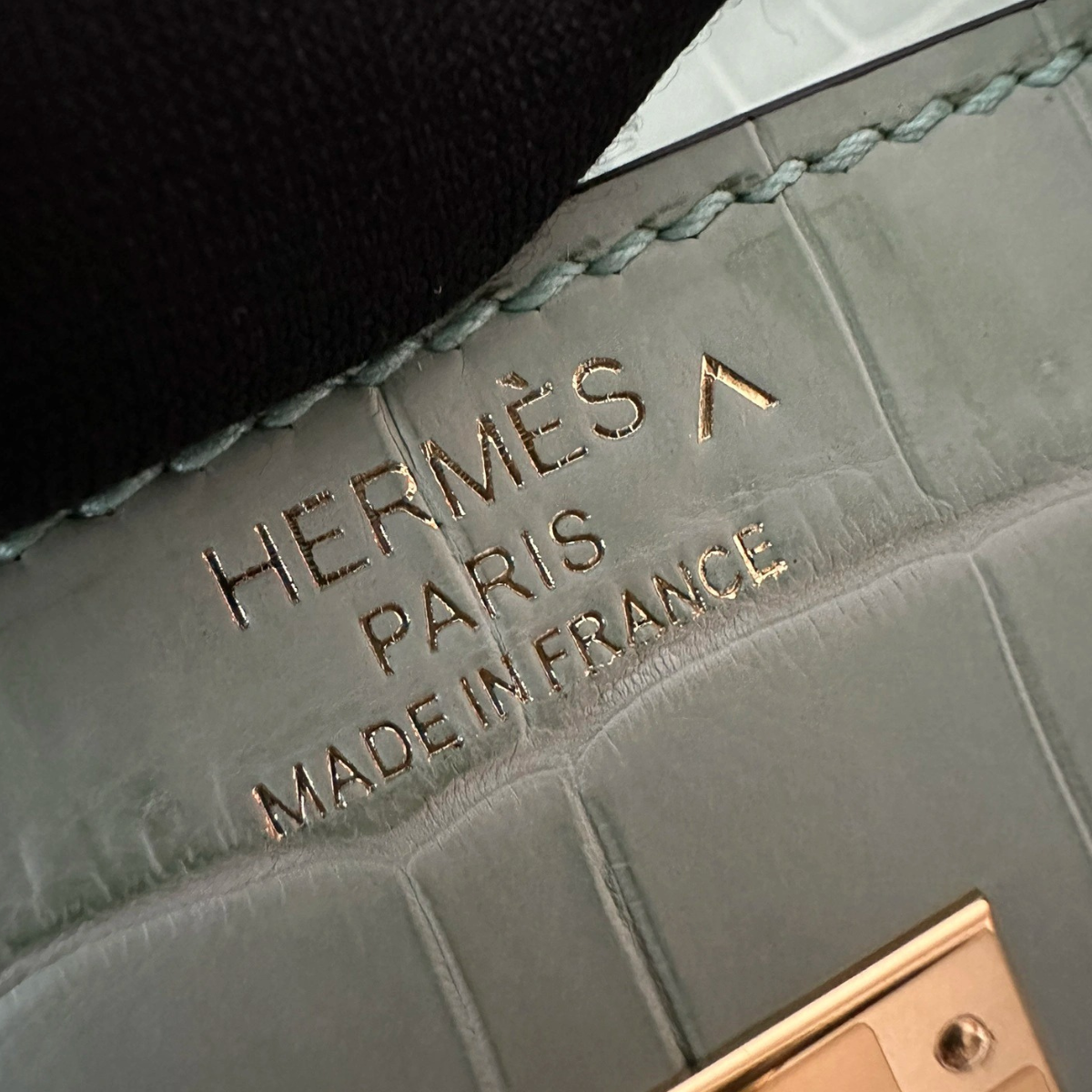 HERMÈS KELLY 28 VERT D’EAU ALLIGATOR – LIMITED EDITION