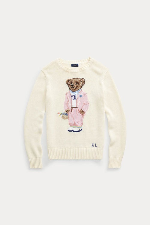 Ralph Lauren Sweater | Pink Polo Bear