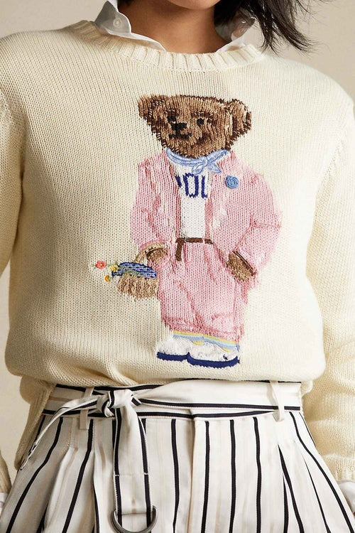 Ralph Lauren Sweater | Pink Polo Bear