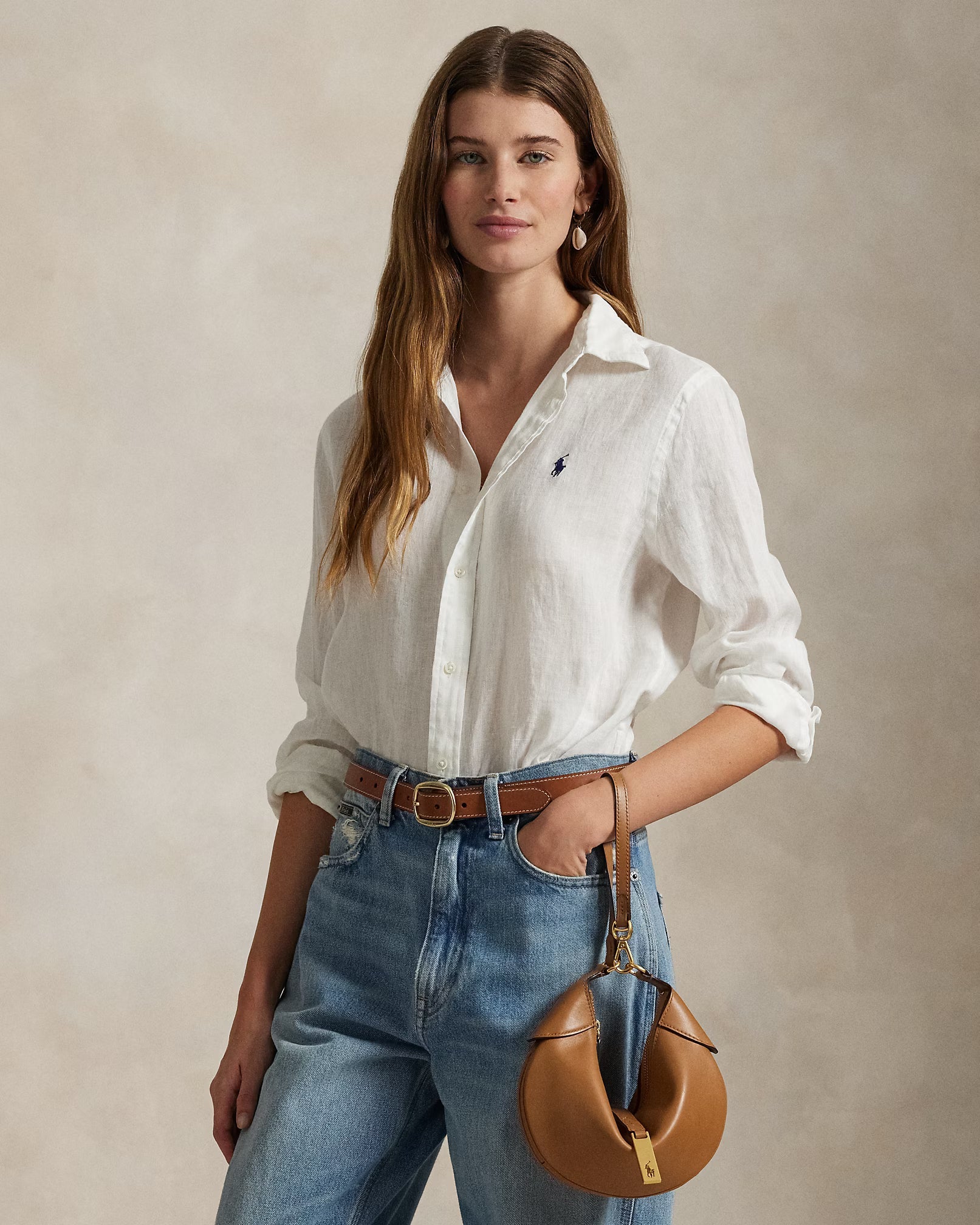 Ralph Lauren Shirt | Classic Fit Linen Shirt
