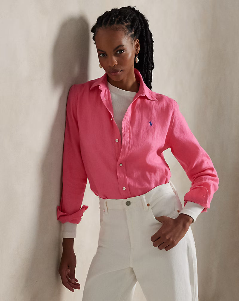 Ralph Lauren Shirt | Classic Fit Linen Shirt