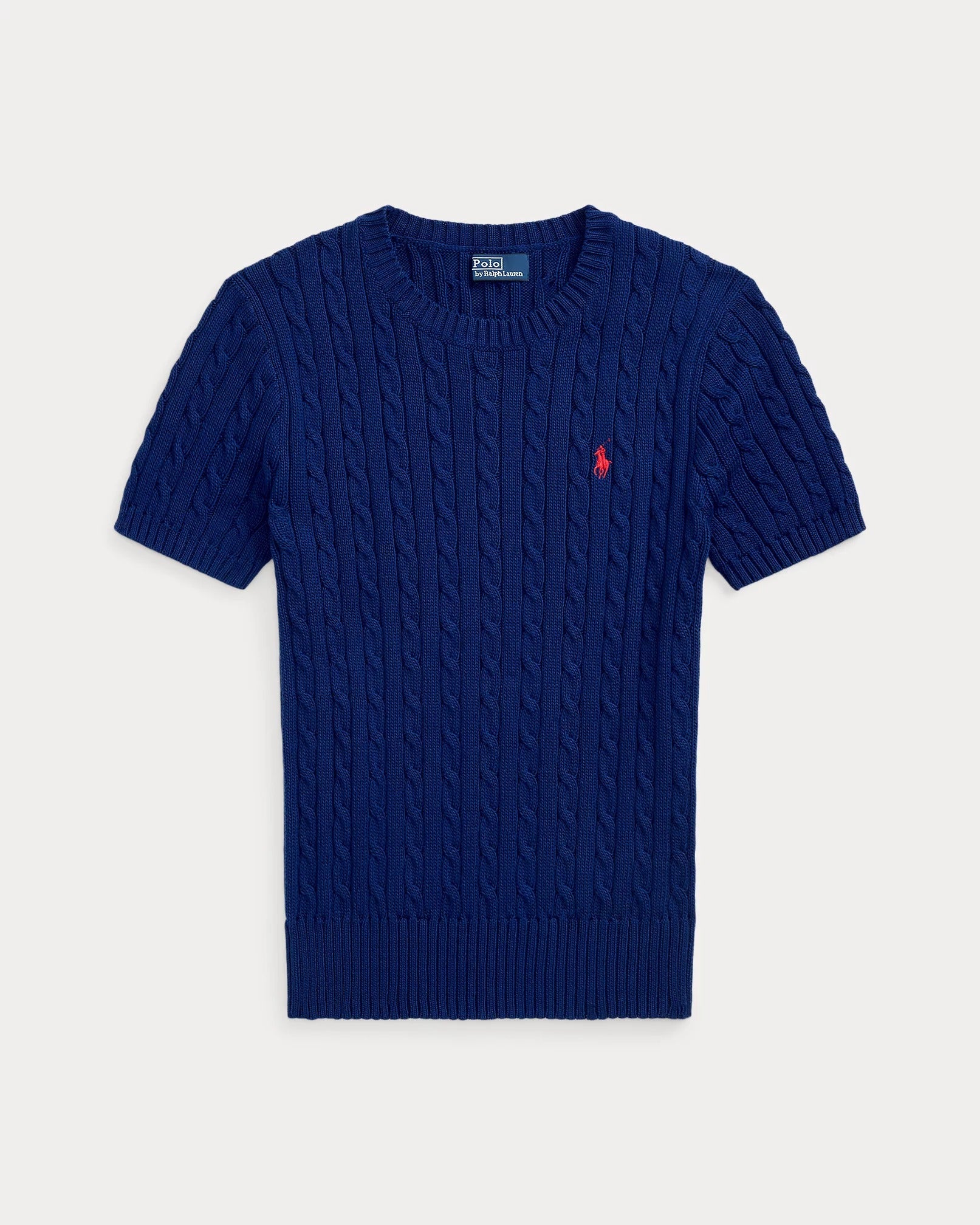 Ralph Lauren Sweater | Short-sleeved cable-knit sweater 