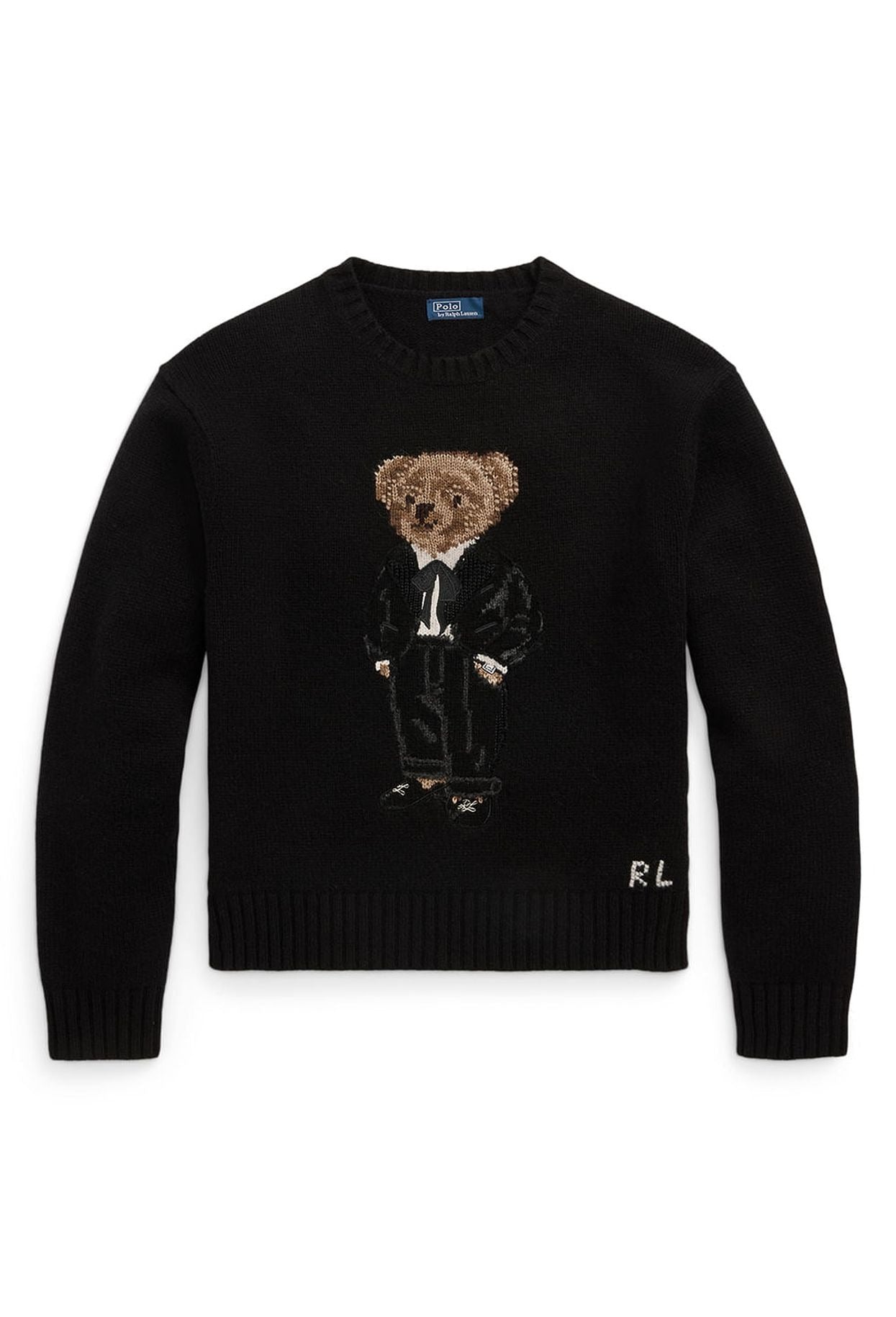 Ralph Lauren Sweater | Black Polo Bear 