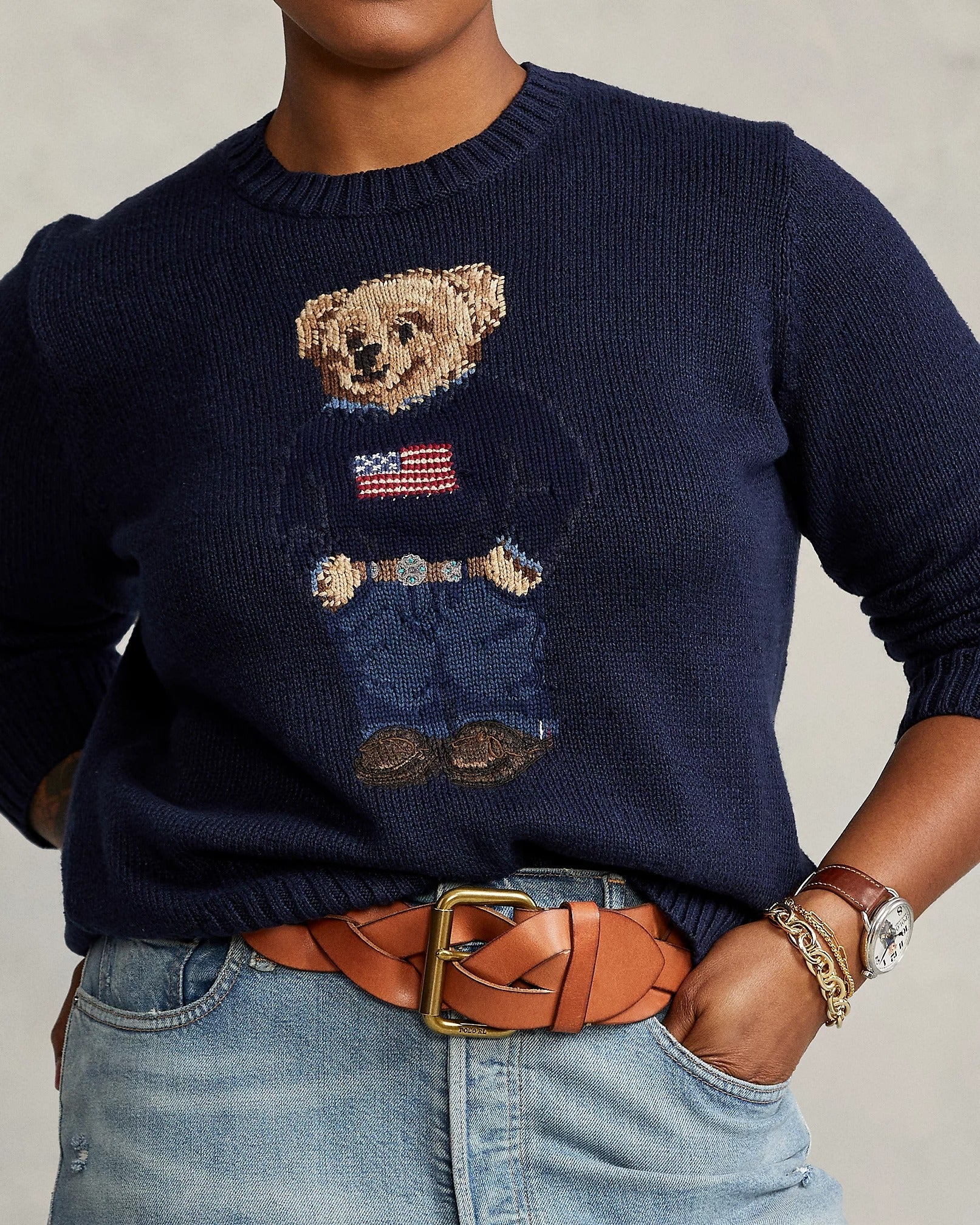 Ralph Lauren Sweater | Linen Crew Neck