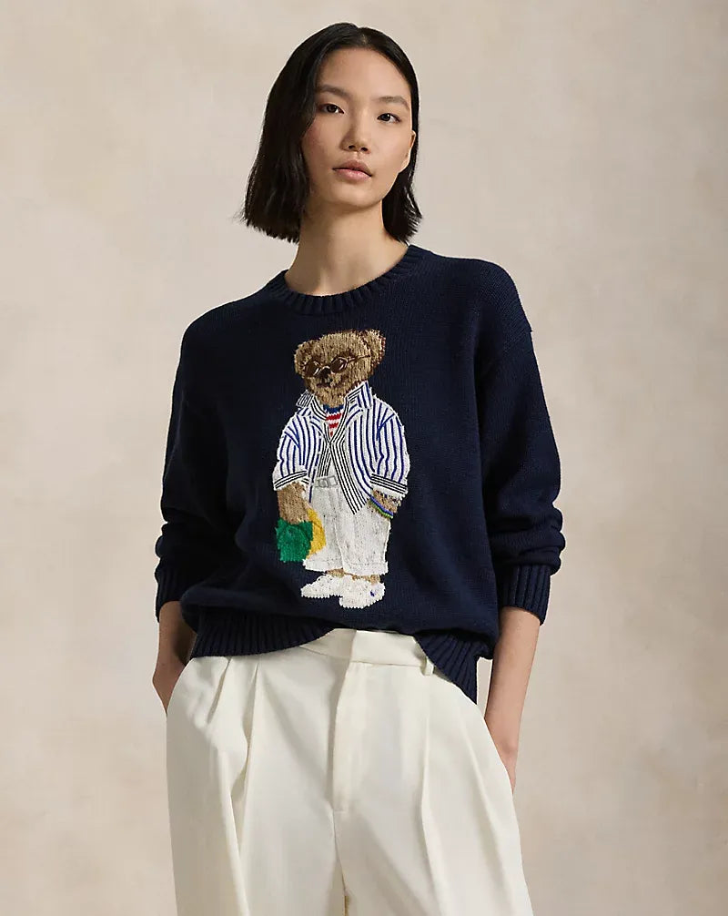 Ralph Lauren Sweater | Navy blue Polo Bear